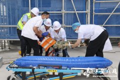 现场险情成功排